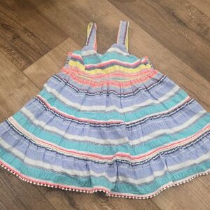 Cat & Jack Colorful Striped Sundress